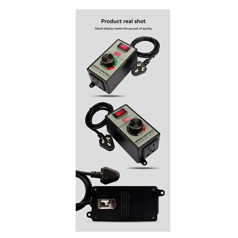 4000W Variable Voltage Regulator & Grinder Speed Controller Speed Controller Qme