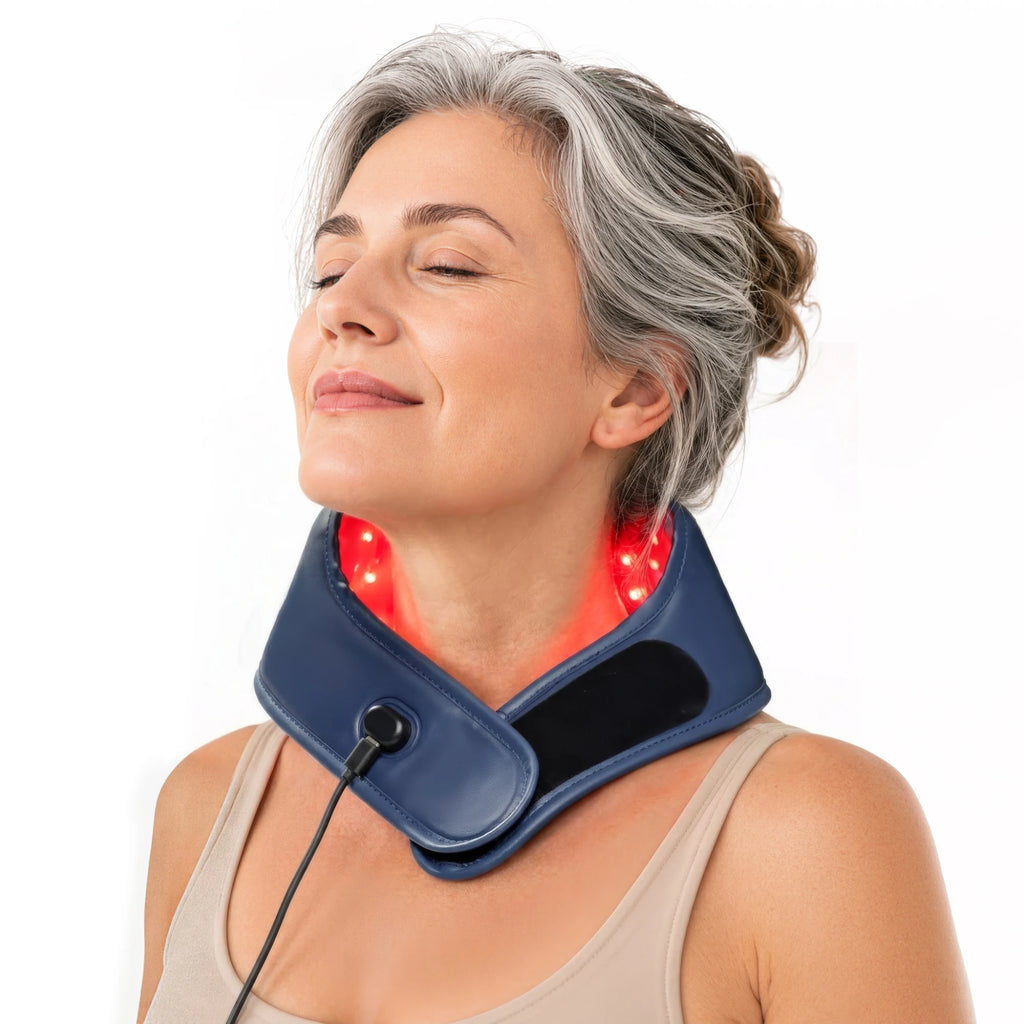 Hello Face L1 Neck Red Light Therapy Device | 147 LED 660nm 850nm Red Light Therapy Wrap Qst