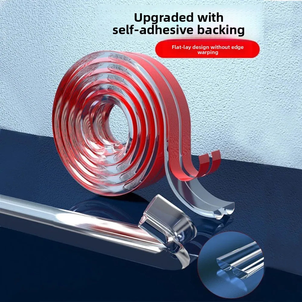 Transparent Self-Adhesive Furniture Edge Guard Strip 1–5M Furniture Edge Guard Qme