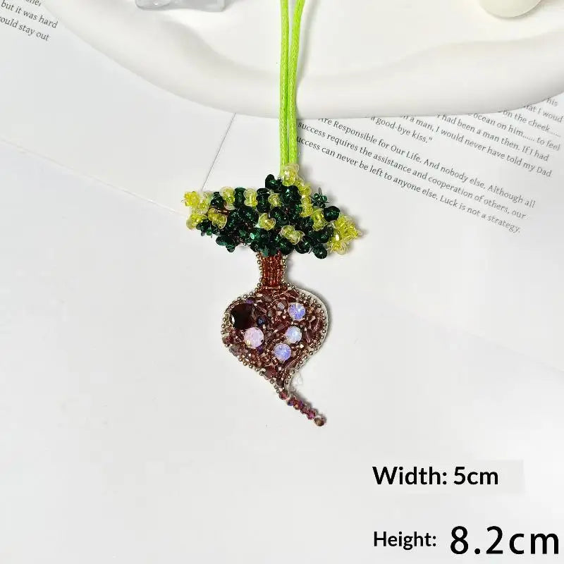 3D Crystal Beaded Sequin Fruit Applique Patch – Rhinestone Bag Beaded Applique Patch Qst A8