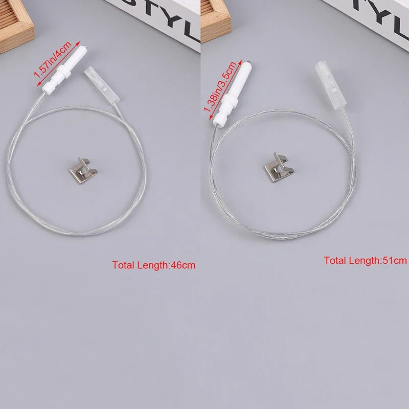 Gas Cooktop Igniter Electrode Spark Plug Wire | Stainless Steel Cooktop Igniter Part Qme