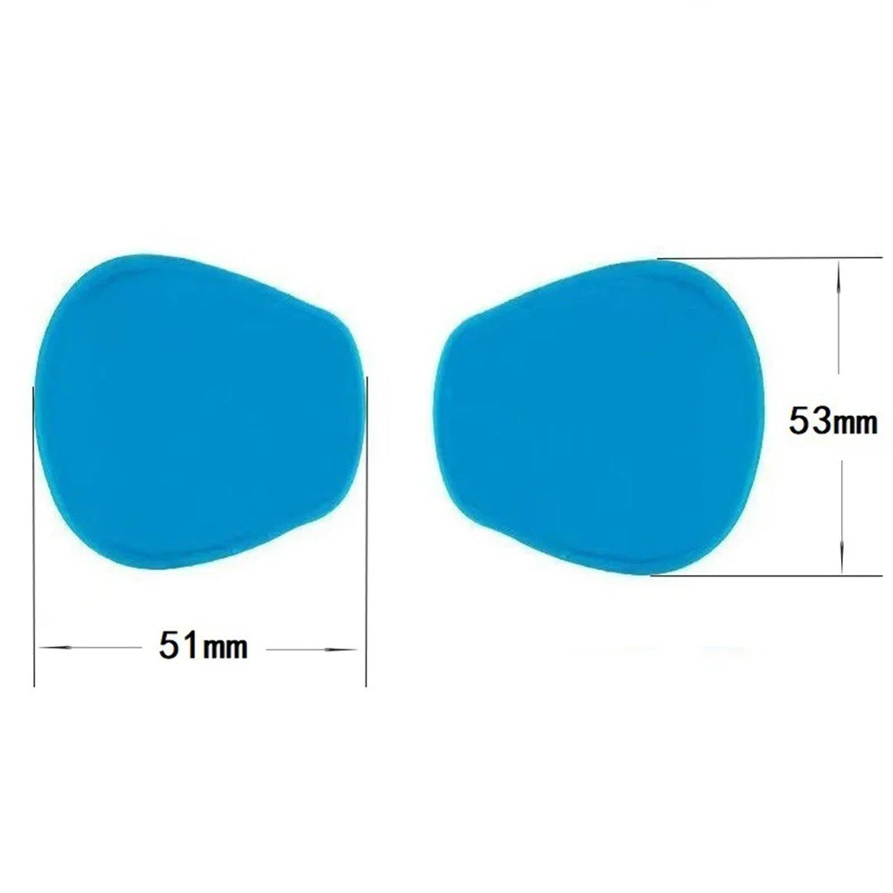 Reusable Silicone Gel EMS Electrode Pads – 1 Pair Body Patches Electrode Gel Pads Qme