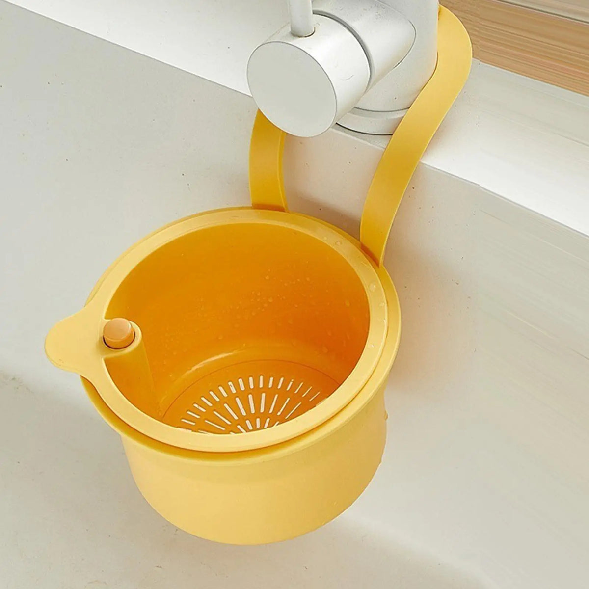 Kitchen Sink Drain Strainer Basket – Faucet Hanging Filter Sink Drain Strainer Qme