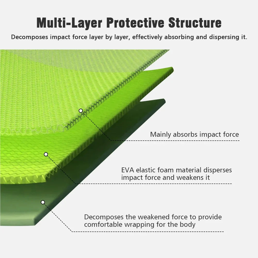 3D Padded Skating Shorts – EVA Protection, Breathable Lycra Padded Skating Shorts Qme