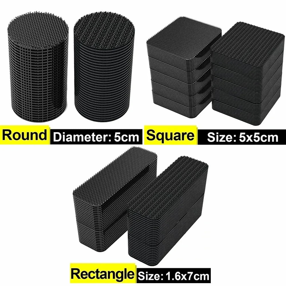 100-Pack Double-Sided Carpet Fixing Patches – Car & Home Mats Carpet Fixing Patches Qme