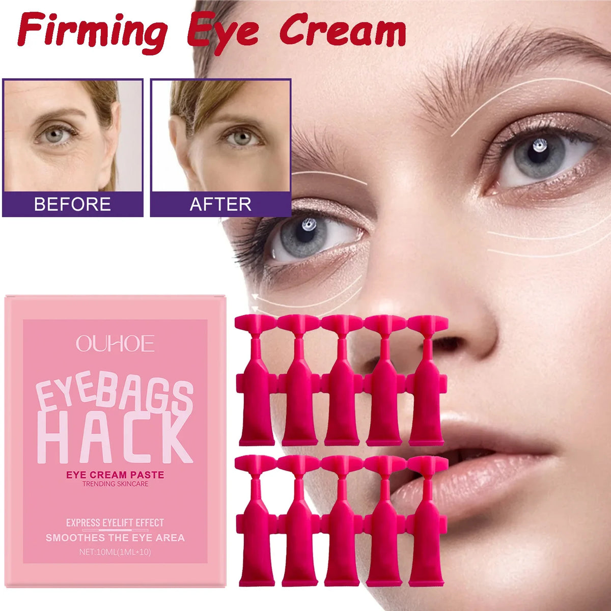 Firming Eye Cream – Hydrating, Smoothing & Anti-Wrinkle Eye Cream Qme