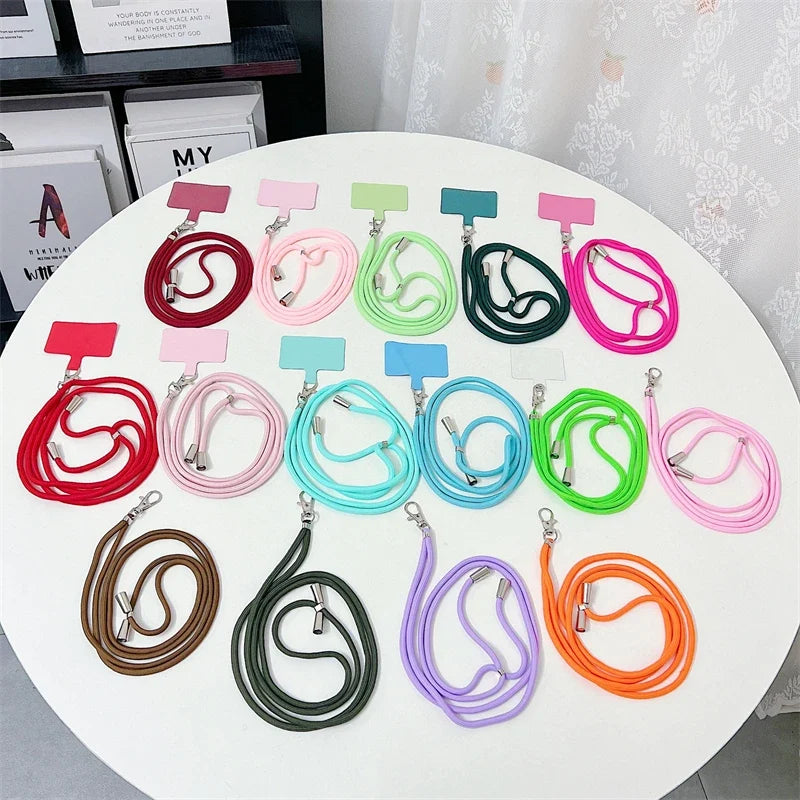 Universal Adjustable Phone Neck Lanyard Strap – 6 Colors Phone Neck Lanyard Qme