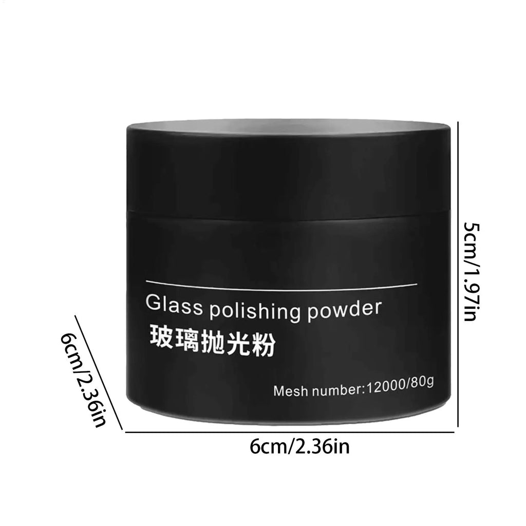 Glass Polishing Powder – Car Window Scratch & Oil Film Remover Glass Polishing Powder Qme