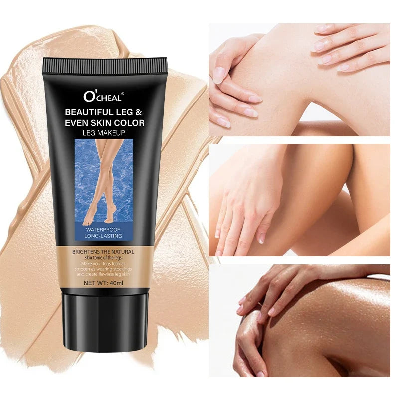 Waterproof Leg Concealer Cream – Sweat-Resistant & Long-Lasting Leg Concealer Cream Qme