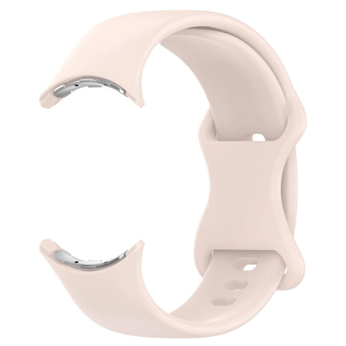 Silicone Sport Band for Google Pixel Watch 3 41mm Butterfly Buckle Silicone Watch Band Qme