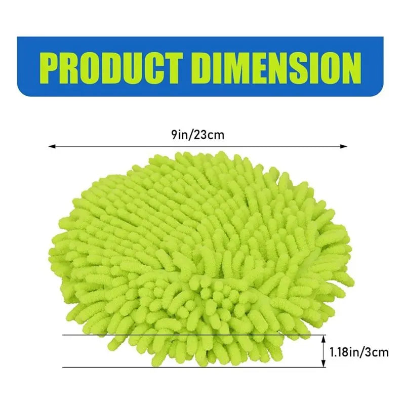 4-Pack Microfiber Chenille Pads for Shark S7000 S7001 S8201 Steam Mop Pad Refills Qst