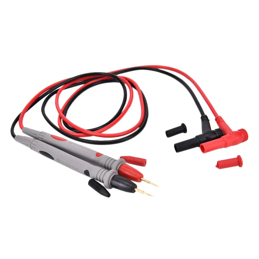Universal Multimeter Test Lead Probe Wire Pen Set | Copper Tips Multimeter Test Leads Qme