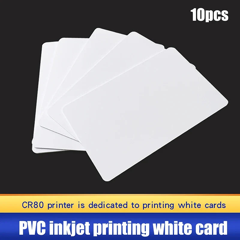 Rewritable 125KHz RFID Blank PVC Cards T5577 EM4305 – 10 Pack RFID Access Card Qme