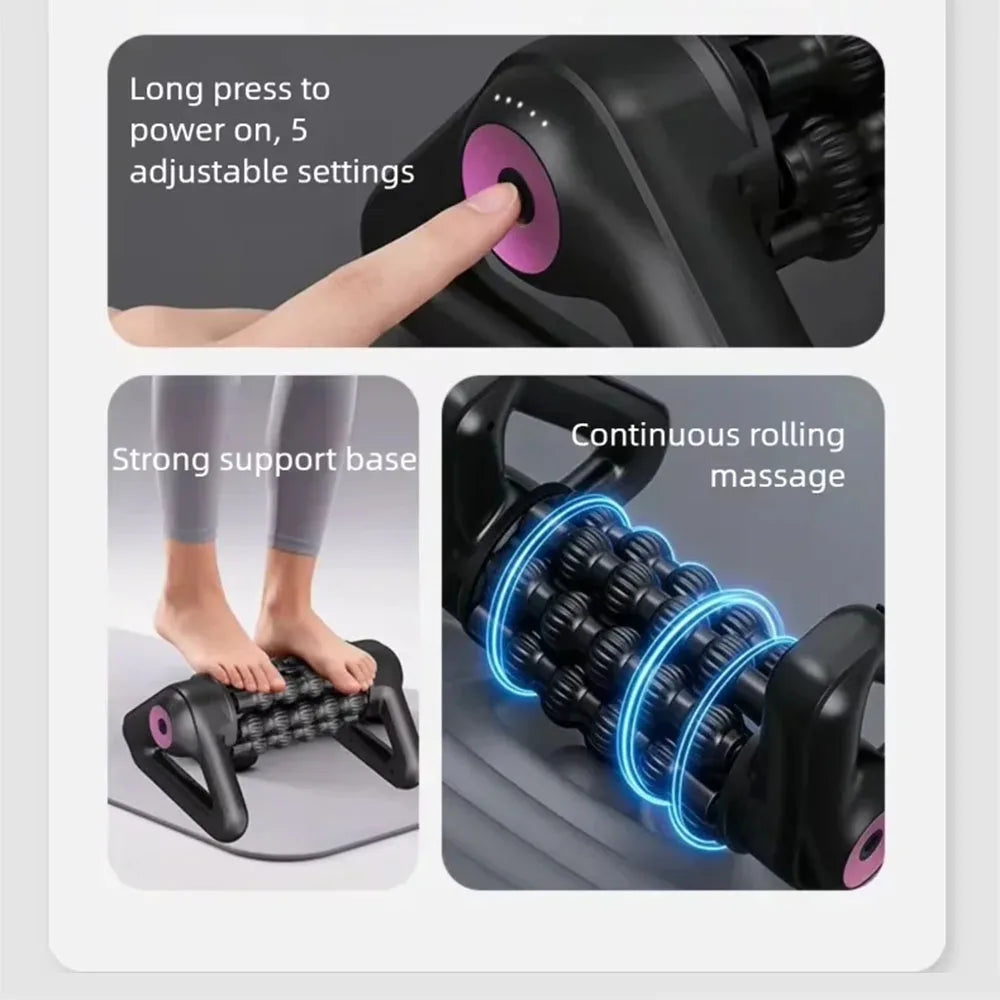 Vilnason Electric Roller Massager – 5-Speed Full Body Electric Roller Massager Qst