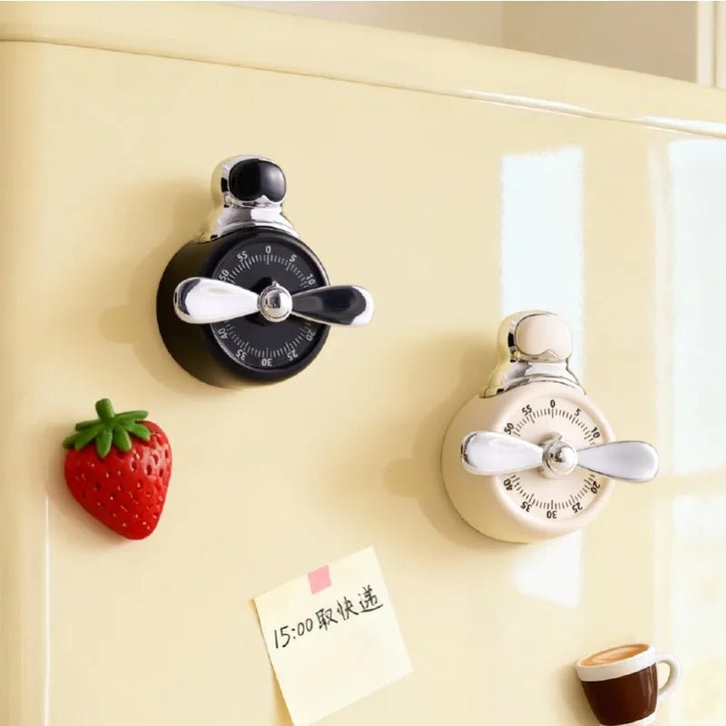 Magnetic Mechanical Kitchen Timer – Cooking & Baking Countdown Mechanical Kitchen Timer Qme