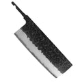 DASHWAY 7" Nakiri Knife Blank Blade – DIY Full Tang Composite Steel Knife Blank Blade Qst Nakiri Knife Blade 7 inch