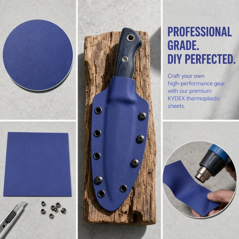 Violet Kydex Thermoplastic Sheet – Knife Sheath & Holster DIY Thermoplastic Sheet Qst