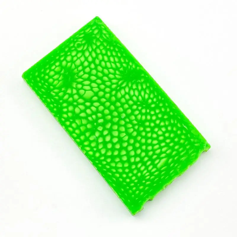 Squama Resin Slab DIY Knife Handle Making Blank 90x50x8mm Resin Craft Blank Qst green 90x50x8mm