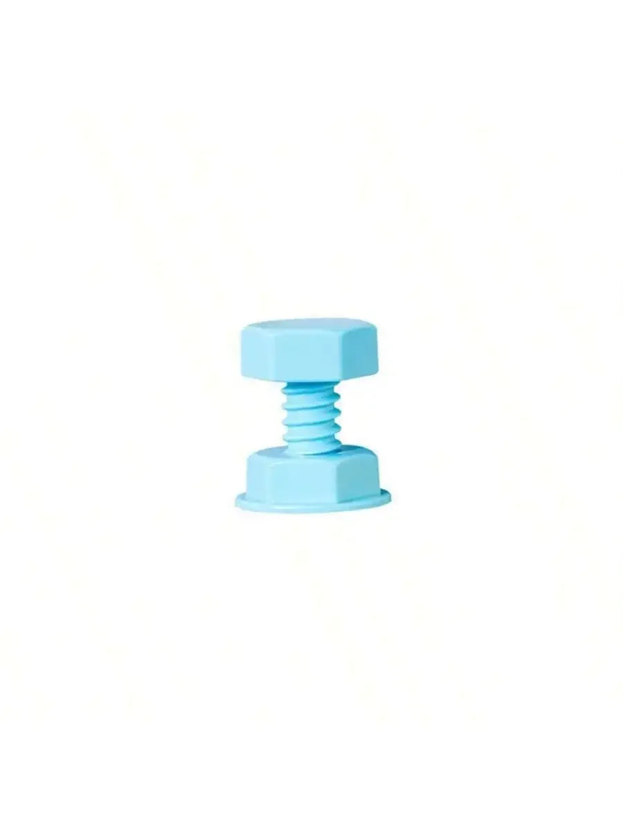 Cute Silicone Screw Hook for Walls & Doors | 3 Colors | Qme Wall & Door Hook Qme blue