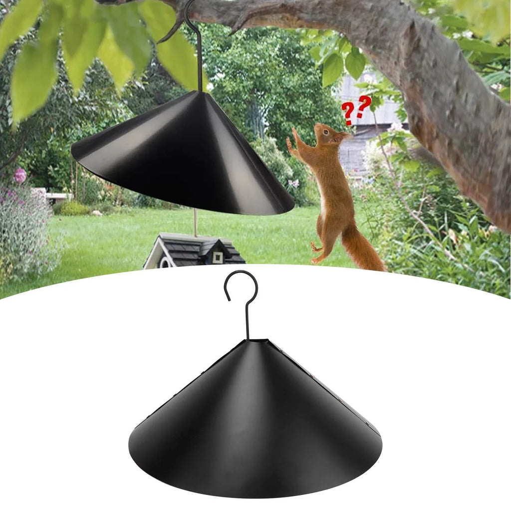 PVC Squirrel Baffle Bird Feeder Hanging Flapper Guard Bird Feeder Baffle Qme