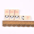 Animal Print Washable Sewing Care Labels – Tiger Chick Panda 50pcs Sewing Care Labels Qme 4