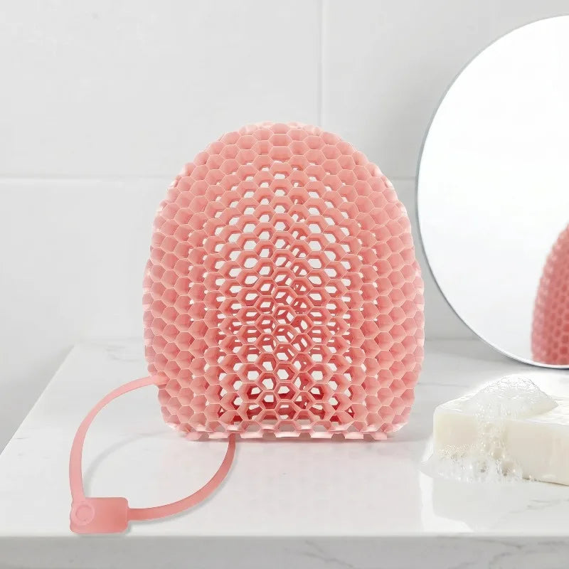 Honeycomb Exfoliating Shower Finger Caps – Body Scrub Gloves Exfoliating Bath Gloves Qme