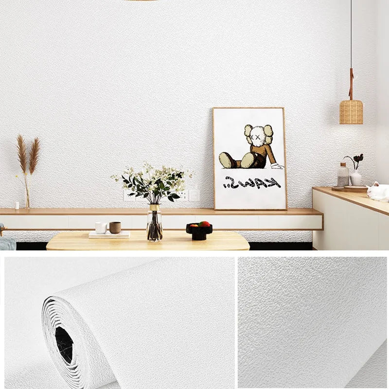Self-Adhesive Waterproof 3D Wall Sticker – Anti-Mold, 50cm×10m Wall Sticker Roll Qme