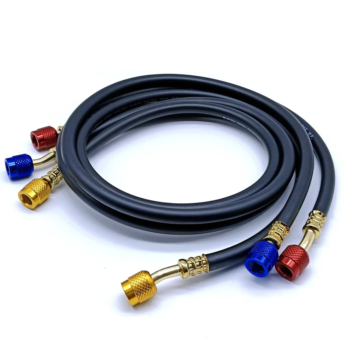 R134a R410A AC Refrigerant Charging Hoses HVAC Tool Set HVAC Charging Hose Qme