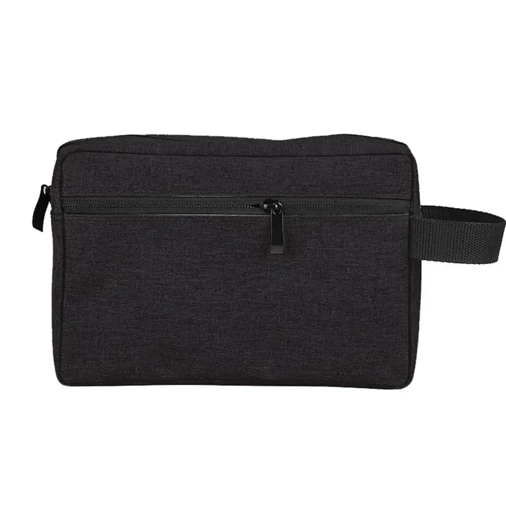 Waterproof Travel Toiletry Bag – Cosmetic Organizer Men & Women Travel Toiletry Bag Qme Black