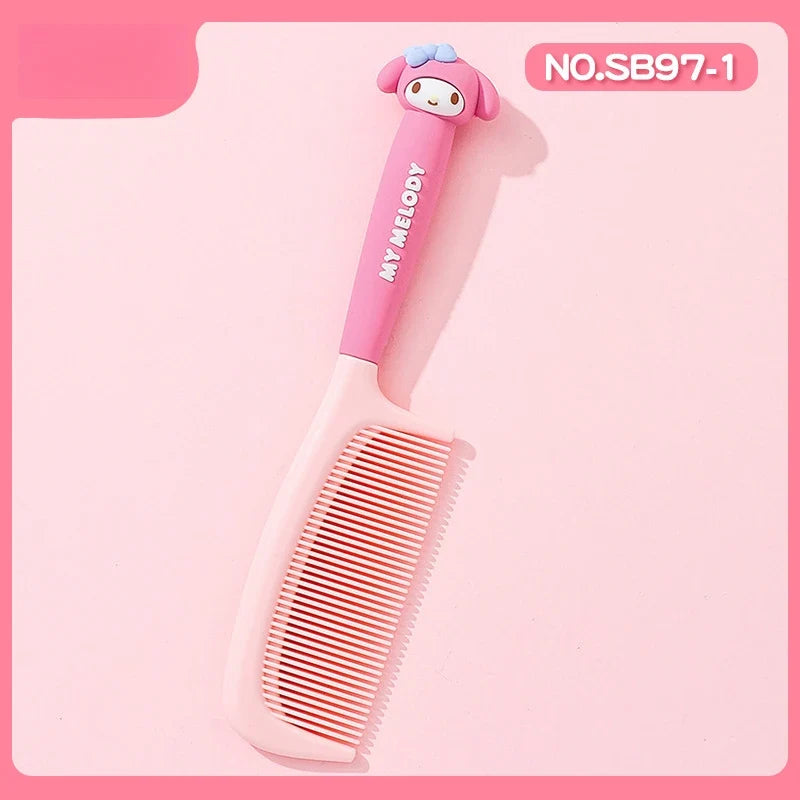 Kuromi Hair Straightening Comb – Cute Styling Tool Hair Straightening Comb Qme 5
