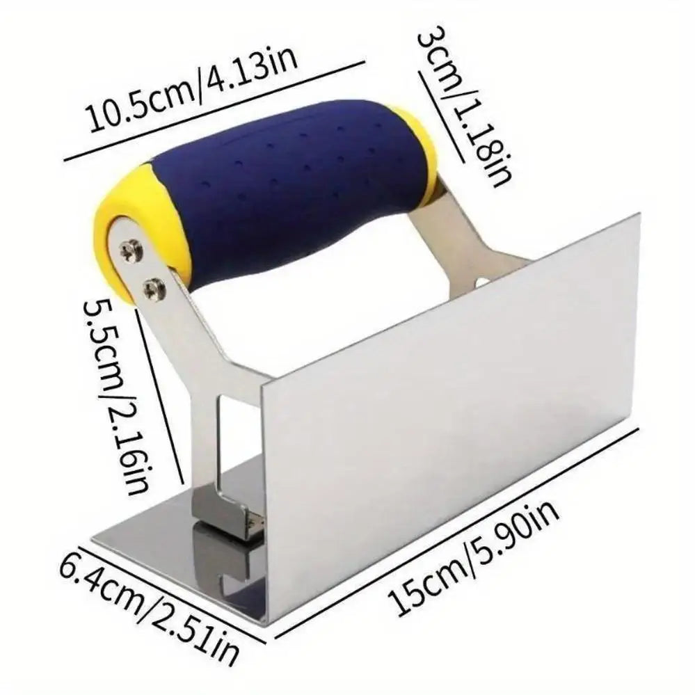 Stainless Steel 90° Inner & Outer Corner Plastering Trowel Corner Plastering Trowel Qme