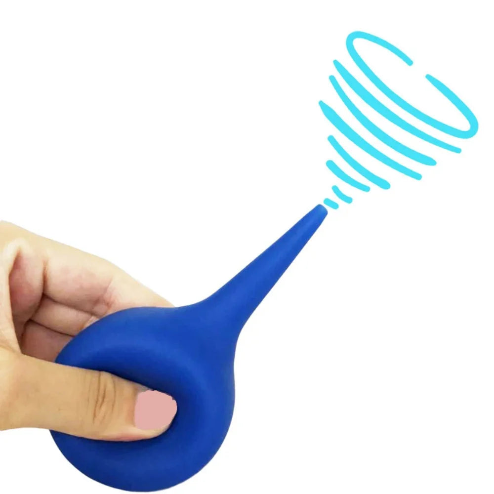 Soft Rubber Ear Cleaning Bulb Syringe | Gentle Irrigation Kit Ear Irrigation Syringe Qme