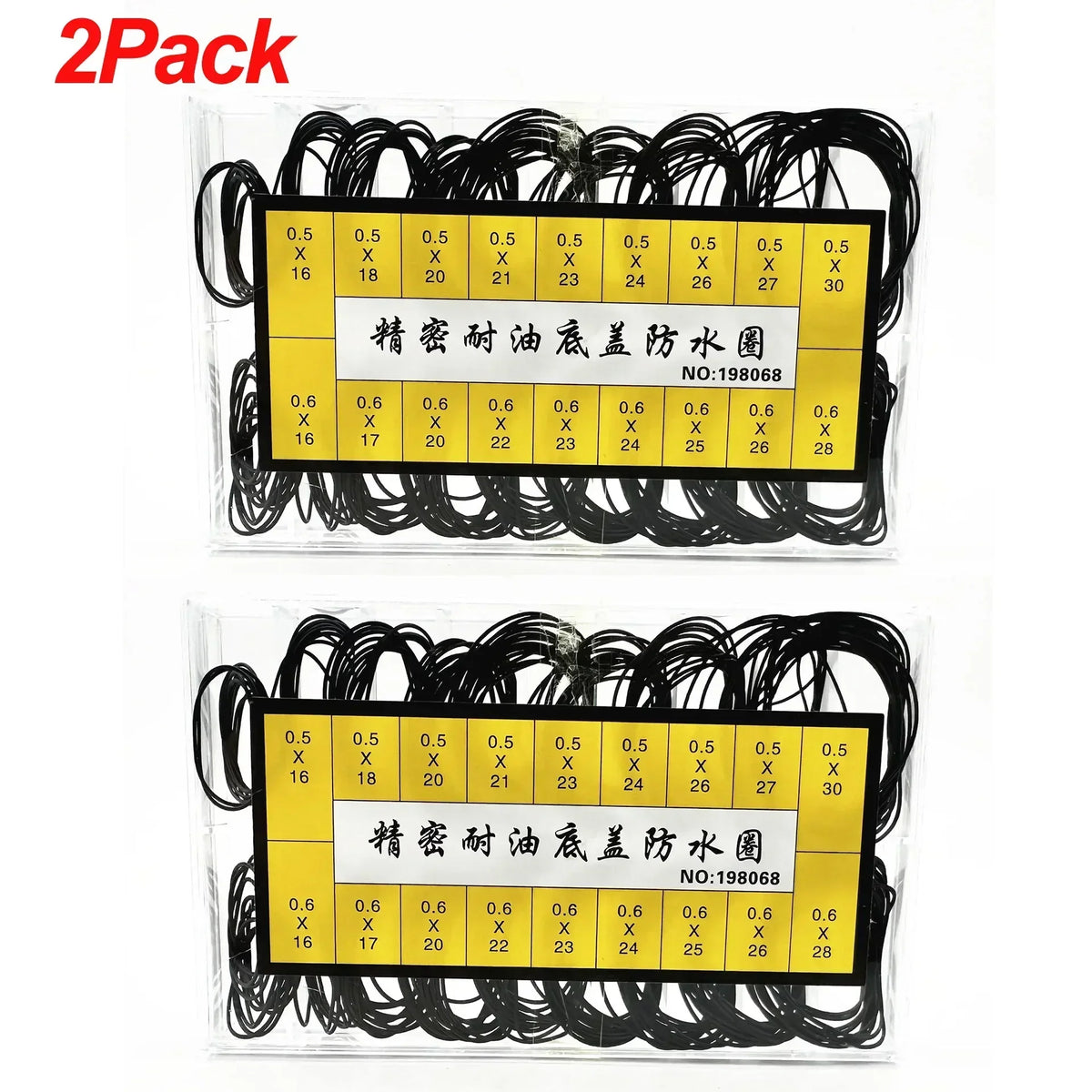 Watch Case Rubber O-Ring Gasket Set – Waterproof & Oil-Resistant Watch Repair Gasket Qme