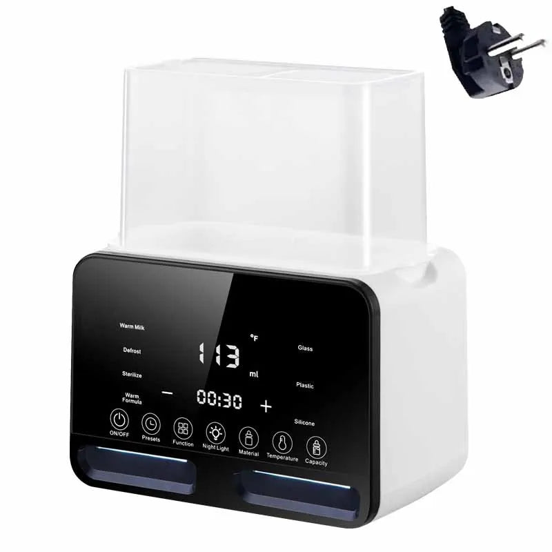 Baby Bottle Warmer & Sterilizer – Fast Heating with Timer Bottle Warmer Sterilizer Qst EU 220V 220V