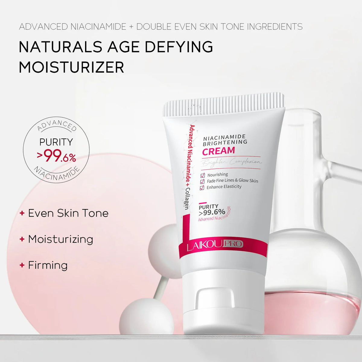 Niacinamide & Retinol Brightening Face Cream – Moisturizer 30g Brightening Face Cream Qst Default Title