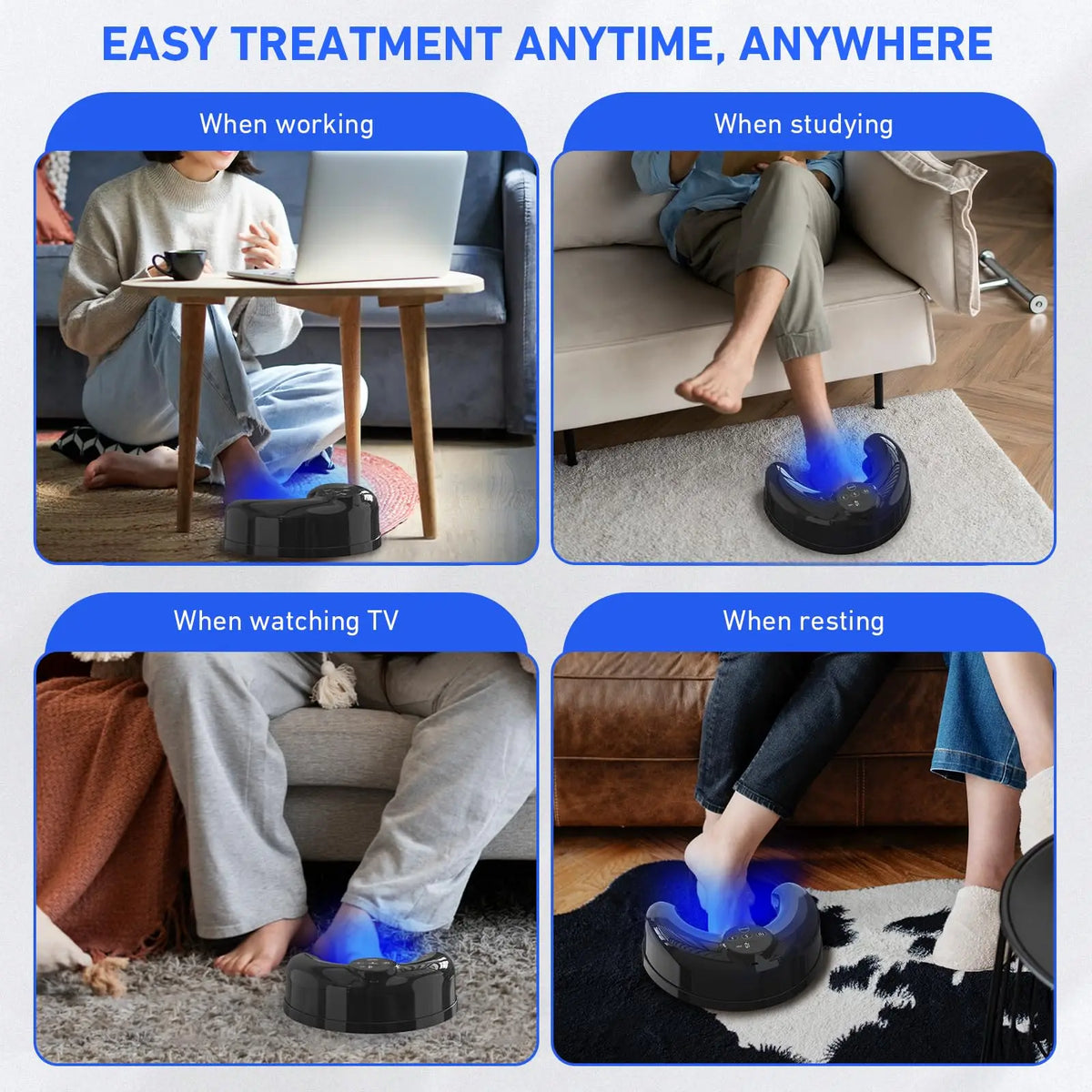 Wireless Nail LED Light Therapy Device – 910nm & 470nm, 22 LEDs Nail Light Therapy Device Qst