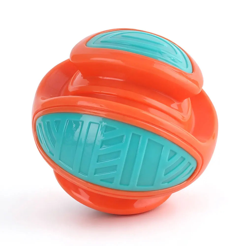 Squeaky TPR Dog Ball – Chew & Dental Toy for Small Dogs Dog Chew Toy Qst 1PC