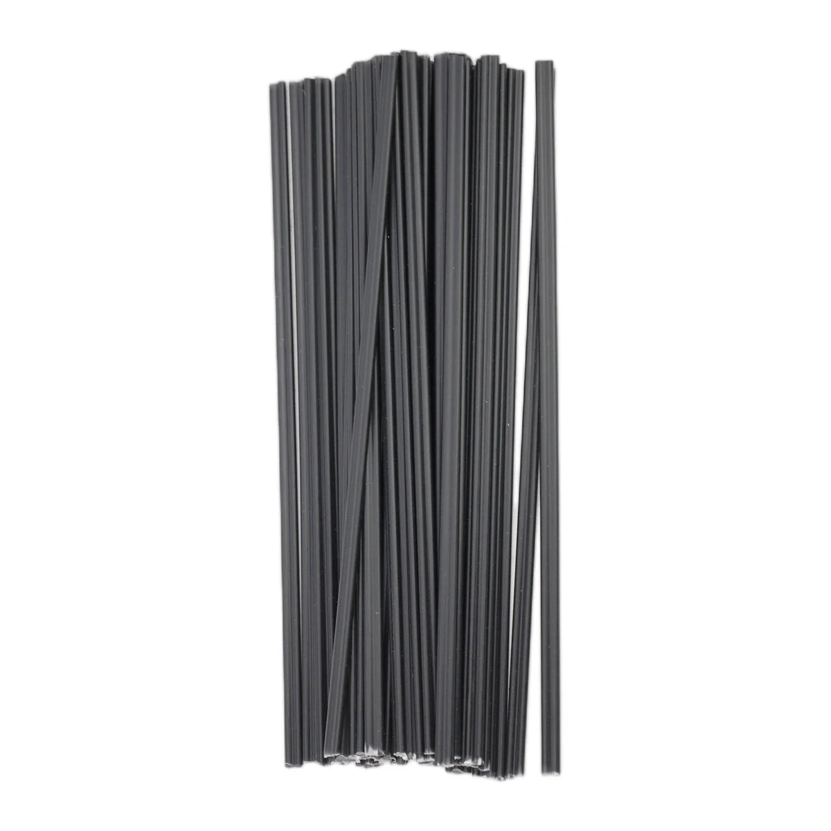 PP Black Plastic Welding Rods – Car Bumper Repair, 40 Pcs Plastic Welding Rods Qme