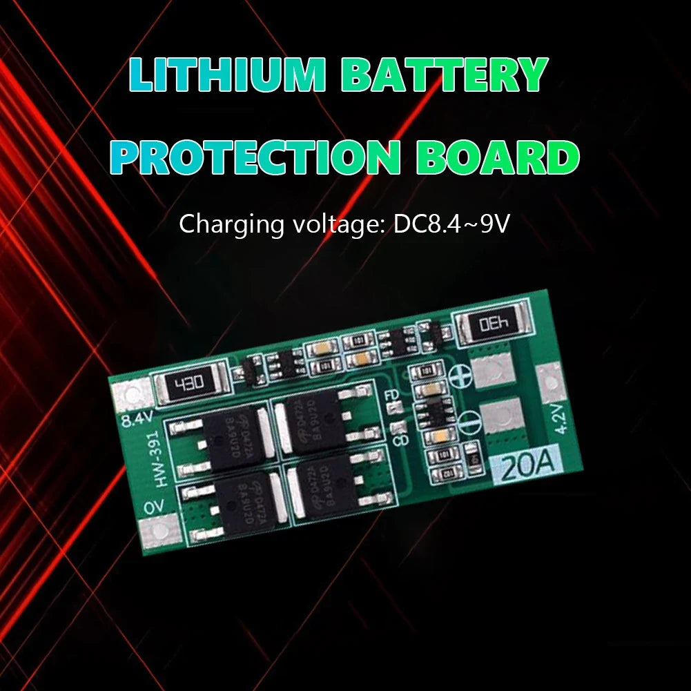 HW-391 2S 20A Lithium Battery Charging Board BMS Module BMS Charging Module Qme