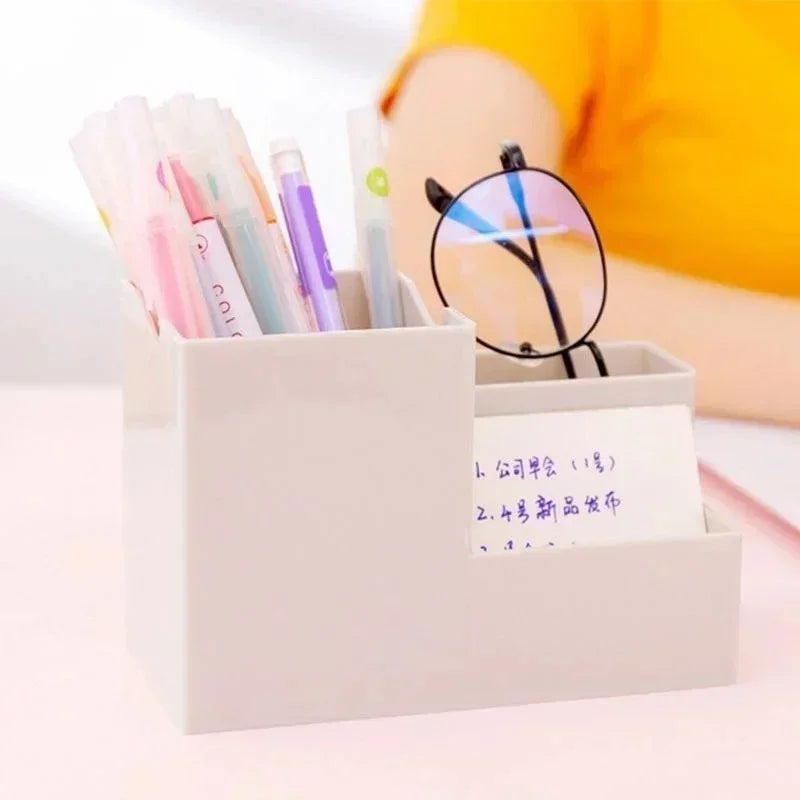 Multi-Function Desktop Pen Holder & Desk Organizer Desktop Pen Holder Qme