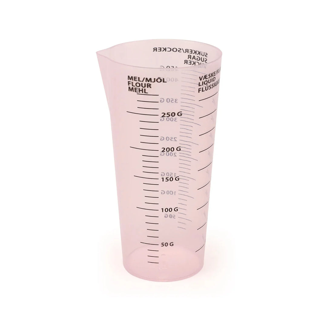 Food Grade PP Measuring Cup 450ml Unbreakable Plastic Jug Measuring Cup Qme Pink 450ml
