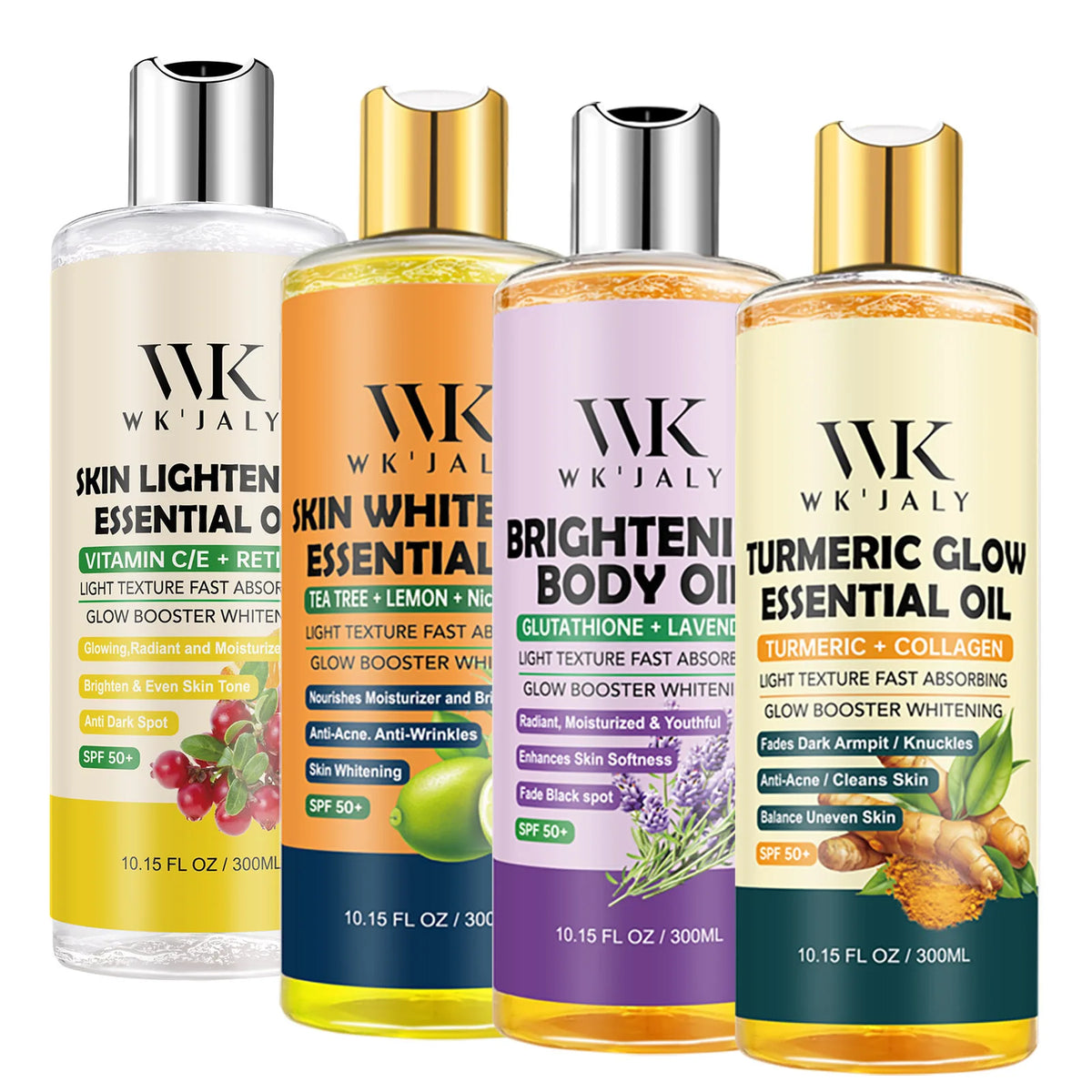 WK'JALY Brightening Body Oil – Even Skin Tone & Deep Moisture Brightening Body Oil Qst