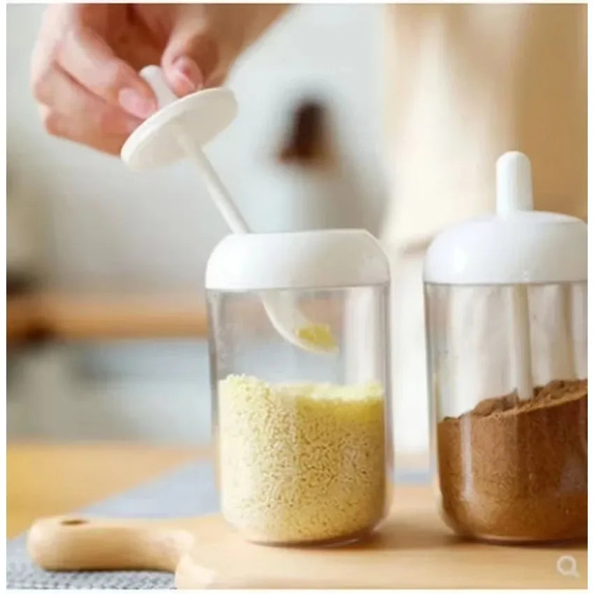 Spice Jar Label Stickers – Salt, Sugar, Pepper & Olive Oil Spice Jar Labels Qme
