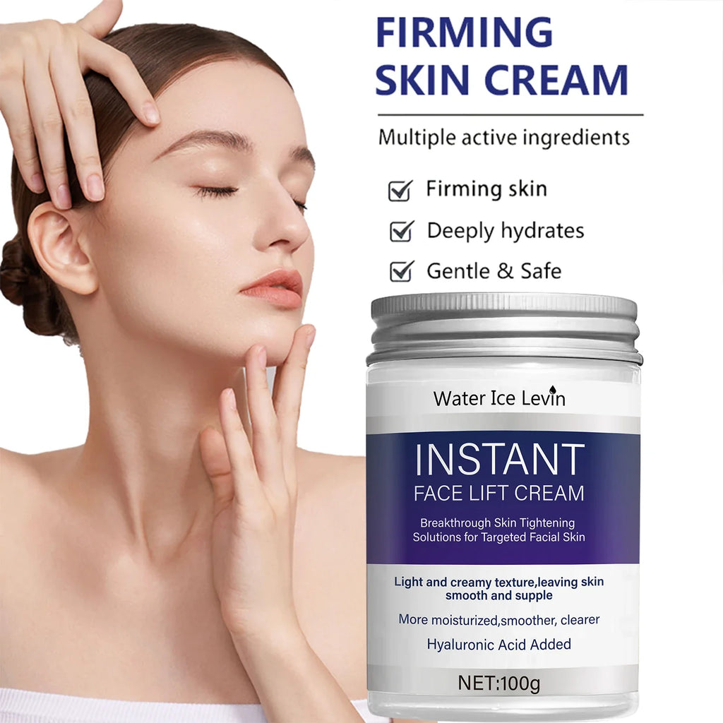 Instant Lifting Face Cream – Hyaluronic Acid & Collagen Lifting Face Cream Qme
