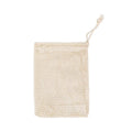 Eco-Friendly Cotton Soap Saver Foam Bag – Reusable & Portable Soap Saver Bag Qme Beige