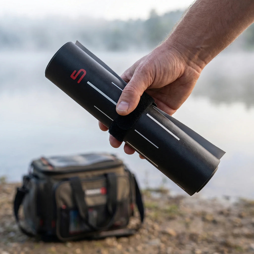 Portable Carp Fishing Measuring Tape – 110cm Waterproof PVC Fishing Measuring Tape Qme