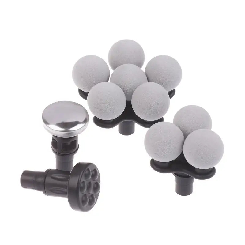 Massage Gun Replacement Heads – ABS Attachment Set | Qme Massager Attachment Set Qme