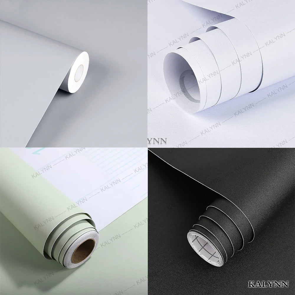 Dark Green Self-Adhesive Waterproof Vinyl Wall Contact Paper Wall Contact Paper Qme