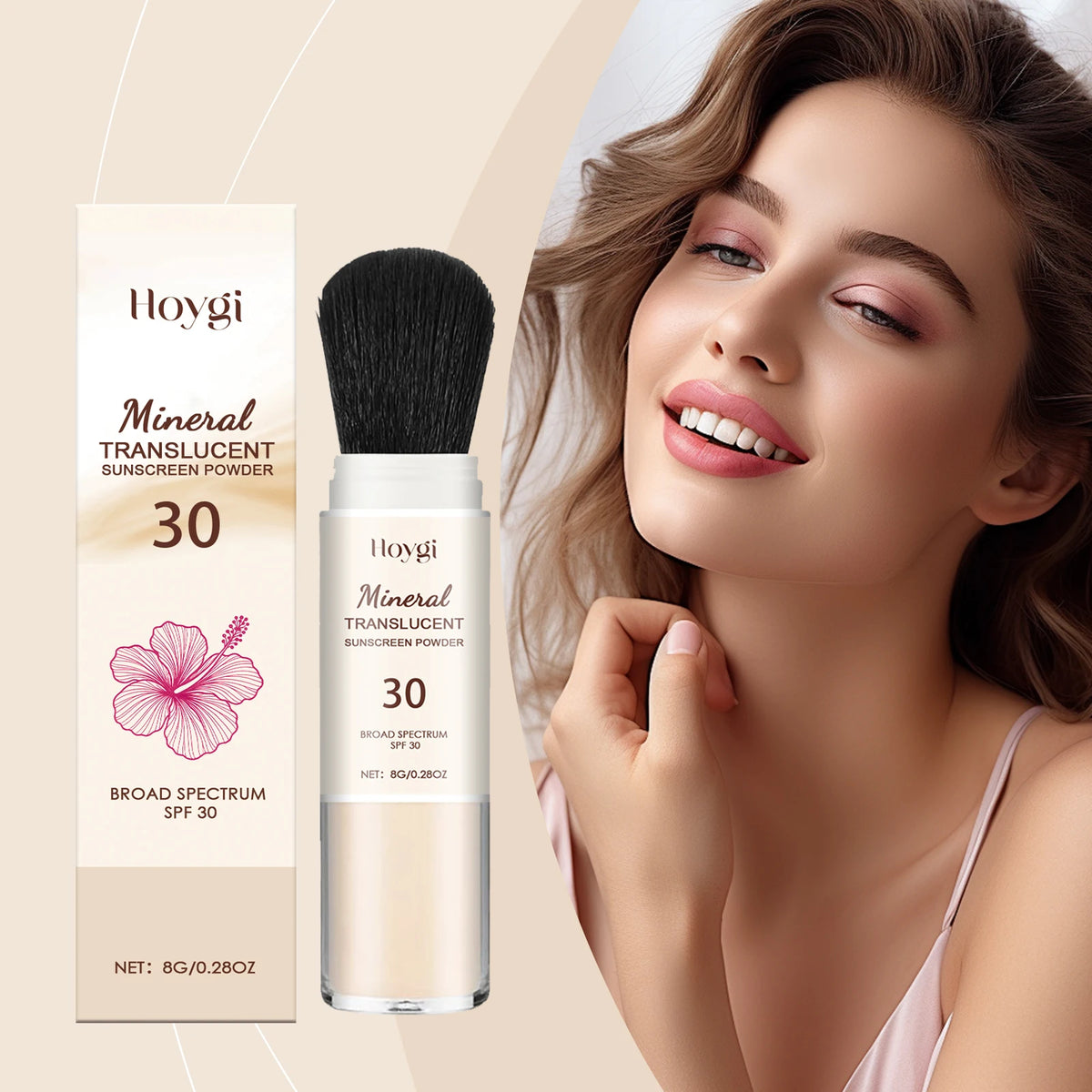 Hoygi Outdoor Setting Powder – Oil Control & Portable Touch-Ups Setting Powder Qst