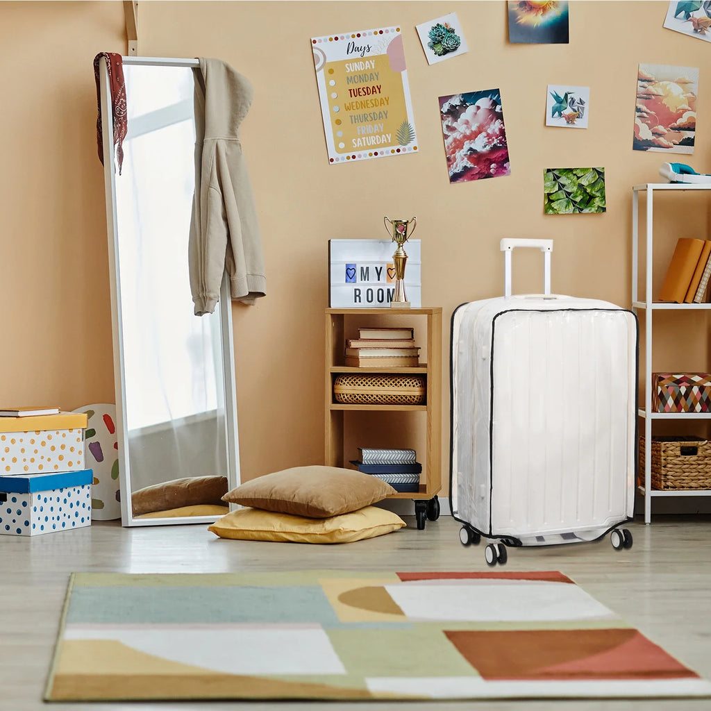 Clear PVC Suitcase Cover Protector – 20 & 24 Inch Luggage Luggage Cover Protector Qme